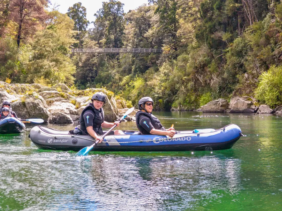 Canoe on Pelorus River